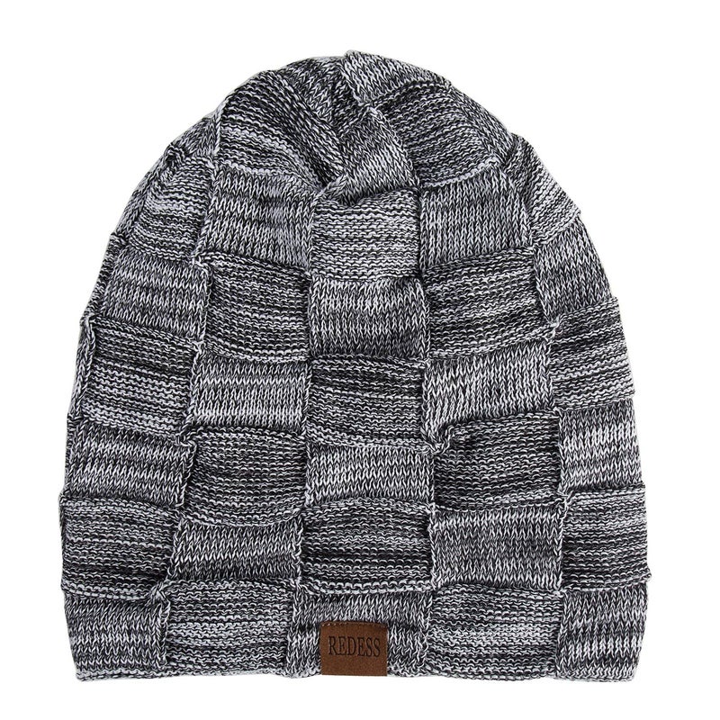REDESS Beanie Hat for Men and Women Winter Warm Hats Knit Slouchy Thick Skull Cap - Image 2